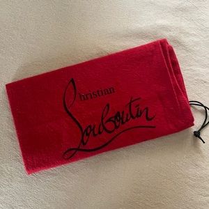 Authentic Christian Louboutin Shoe Dust Bag
